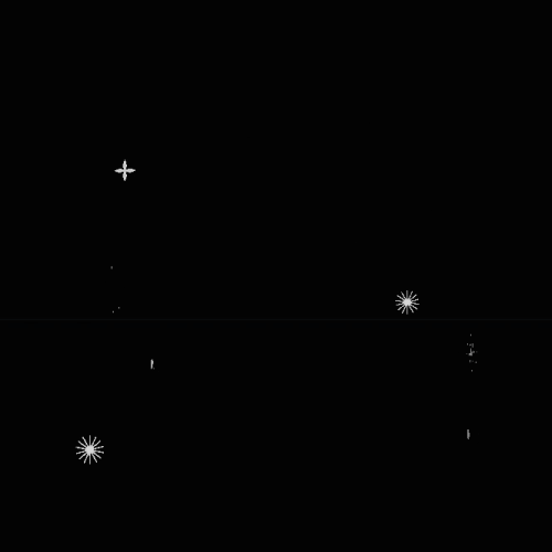 雪の結晶エフェクト